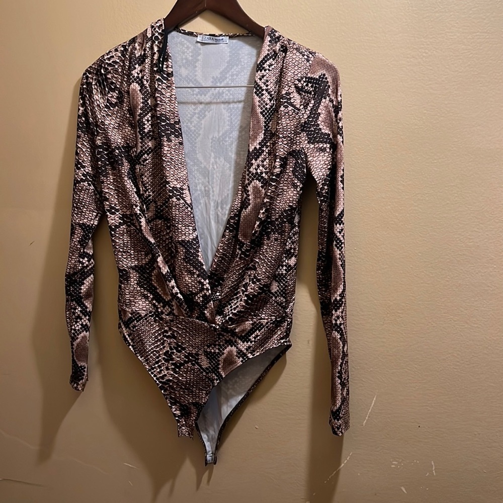 Zara Snake bodysuit